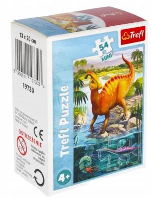 Puzzle 54 mini Niesamowite dinozaury 3 TREFL. Wydawca: Trefl. SmakLiter.pl Opakowanie Puzzle 54 mini Niesamowite dinozaury 3 TREFL