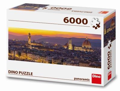 Puzzle 6000 Włochy, Widok na Florencję (Panorama). Wydawca: Dino Toys. SmakLiter.pl Opakowanie Puzzle 6000 Włochy, Widok na Florencję (Panorama)