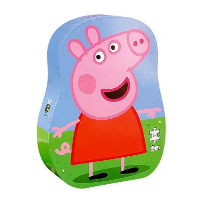Opakowanie Puzzle dla dzieci w ozdobnym pudełku Świnka Peppa
