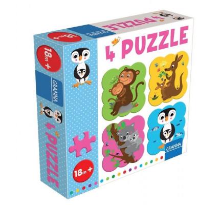 Puzzle z Pingwinem GRANNA. Wydawca: Granna. SmakLiter.pl Opakowanie Puzzle z Pingwinem GRANNA