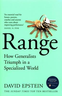 Range. Autor: Epstein David. SmakLiter.pl Okładka książki Range