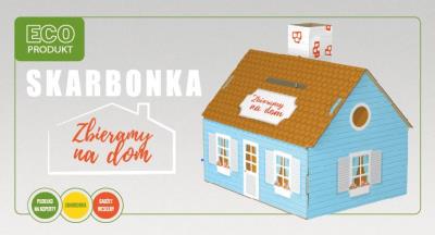 Opakowanie Skarbonka ślubna Domek