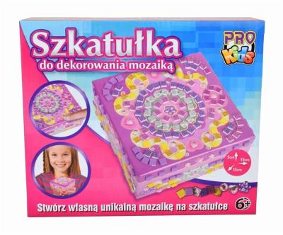 Opakowanie Szkatułka do dekorowania z mozaiką