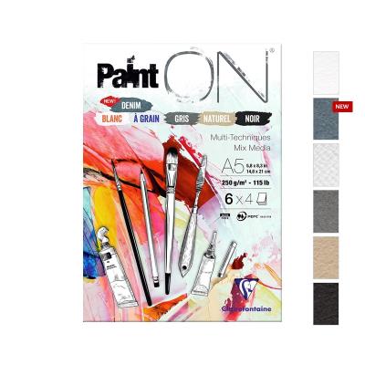 Opakowanie Szkicownik Paint ON Denim A5 24k/250g 6 kolorów