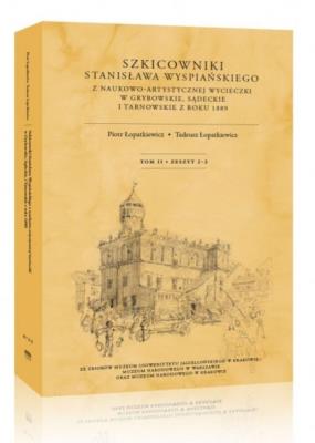 Szkicowniki Stanisława Wyspiańskiego T.2 z.2-3. Autor: red. Piotr Łopatkiewicz, Tadeusz Łopatkiewicz. SmakLiter.pl Okładka książki Szkicowniki Stanisława Wyspiańskiego T.2 z.2-3