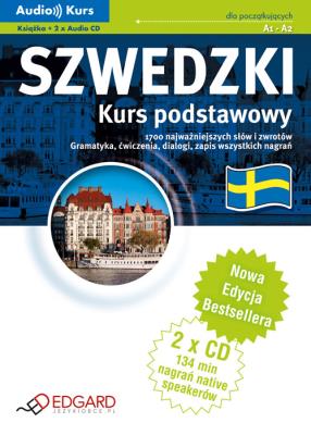 Szwedzki - Kurs podstawowy (2CD) w.2009 EDGARD. Autor:   Praca zbiorowa. SmakLiter.pl Okładka książki Szwedzki - Kurs podstawowy (2CD) w.2009 EDGARD