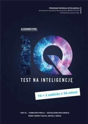 Test na inteligencję. Autor: Aleksander Dydel. SmakLiter.pl Okładka książki Test na inteligencję