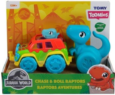 Opakowanie Toomies pojazd Chase & Roll Jurassic World TOMY