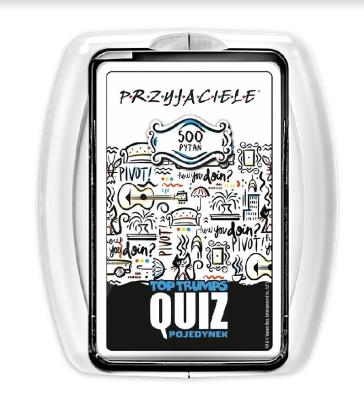 Top Trumps Quiz Przyjaciele. Wydawca: Winning Moves. SmakLiter.pl Opakowanie Top Trumps Quiz Przyjaciele