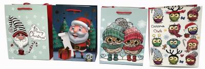 Opakowanie Torebka Świąteczna pionowa mała mix BN