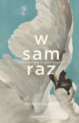 W sam raz. Krótka opowieść o prawie wszystkim. Autor: Jostein Gaarder. SmakLiter.pl Okładka książki W sam raz. Krótka opowieść o prawie wszystkim