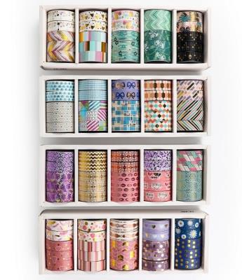 Opakowanie Washi Tape Gold (25szt) mix NARCISSUS