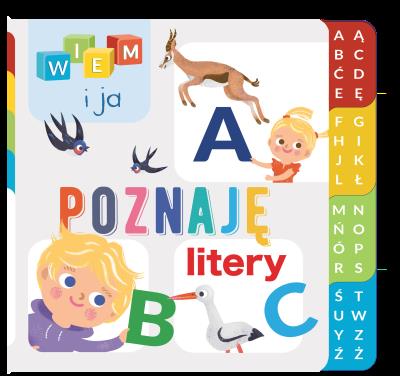 Okładka książki Wiem i ja! Poznaję litery