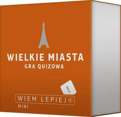 Wiem lepiej: Wielkie miasta REBEL. Wydawca: Rebel. SmakLiter.pl Opakowanie Wiem lepiej: Wielkie miasta REBEL