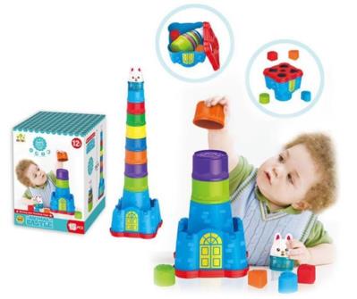 Wieża sorter 15 elementów. Wydawca: Artyk. SmakLiter.pl Opakowanie Wieża sorter 15 elementów