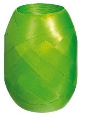 Opakowanie Wstążka kłębuszek 20m/10mm matowa zielona
