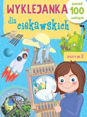 Wyklejanka dla ciekawskich. Zeszyt 2. Autor: Ewa Gorzkowska-Parnas. SmakLiter.pl Okładka książki Wyklejanka dla ciekawskich. Zeszyt 2