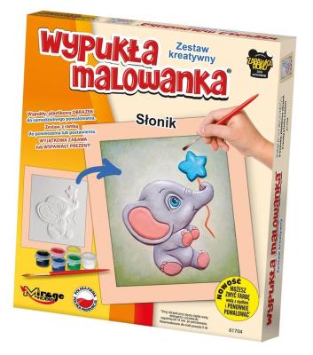 Opakowanie Wypukła Malowanka - Mały Słonik