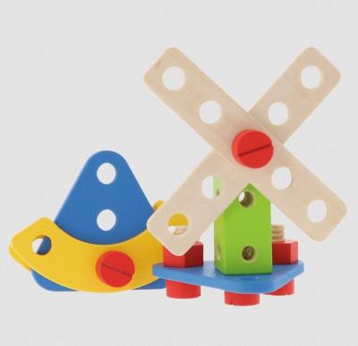 Opakowanie Zabawka drewniana - O!Klocki konstrukcyjne 35 el.