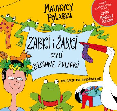 Okładka książki Żabki i żabki, czyli słowne pułapki