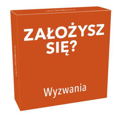 Opakowanie Założysz się? Wyzwania