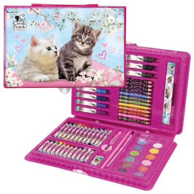 Opakowanie Zestaw artystyczny 71 el. Cleo i Frank 32 DERFORM