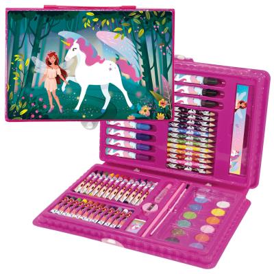 Opakowanie Zestaw artystyczny Derform 71 elementów Pegaz 10