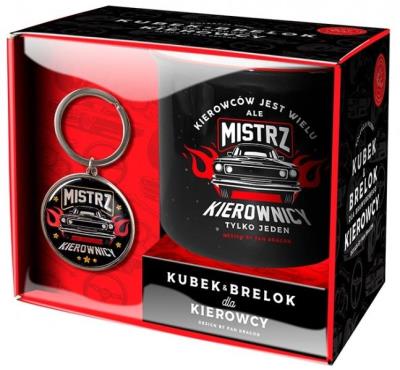 Opakowanie Zestaw kubek + brelok Hobby-Kierowca