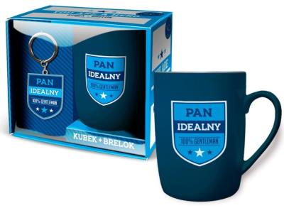Opakowanie Zestaw kubek + brelok-Pan Idealny