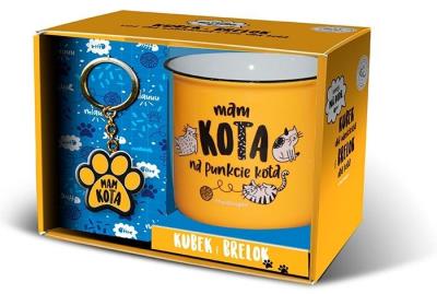 Opakowanie Zestaw kubek + brelok Pupil-kot