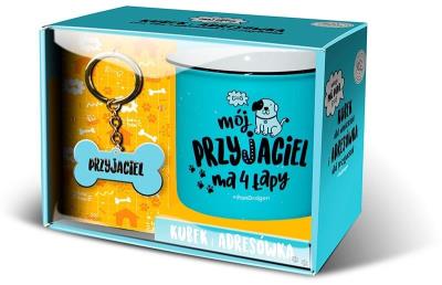 Opakowanie Zestaw kubek + brelok Pupil-pies