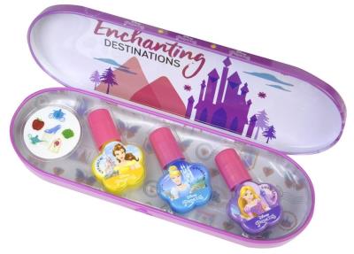 Opakowanie Zestaw lakierów dla dzieci met. etui Princess