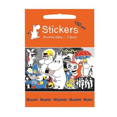 Opakowanie Zestaw Naklejek 150 szt. Dolina Muminków Mumink
