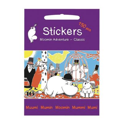 Opakowanie Zestaw Naklejek 150 szt. Przygody Muminki