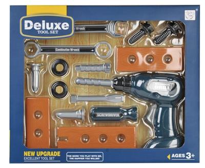 Opakowanie Zestaw narzędzi z wkrętarką 15 elementów