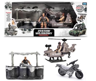 Opakowanie Zestaw wojskowy z łodzią i umocnieniami