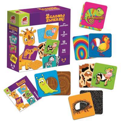 Zgadnij zwierzę. Wydawca: Roter Kafer. SmakLiter.pl Opakowanie Zgadnij zwierzę