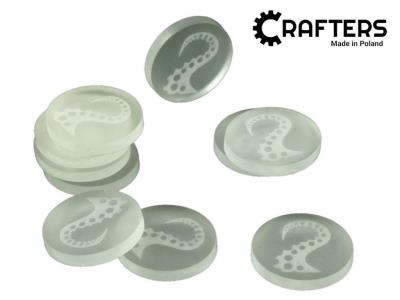 Opakowanie Znaczniki akryl satynowe macka v1 22x3mm 10szt