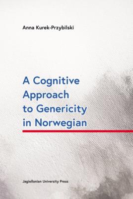 Okładka książki A Cognitive Approach to Genericity in Norwegian