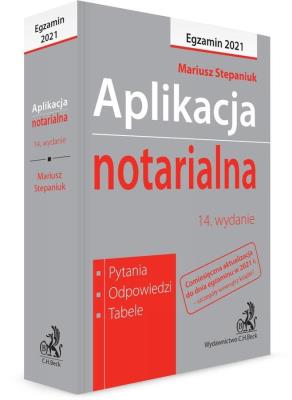 Aplikacja notarialna 2021. Pytania, odpowiedzi... Autor: Stepaniuk Mariusz. SmakLiter.pl Okładka książki Aplikacja notarialna 2021. Pytania, odpowiedzi..