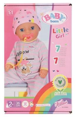 Baby born - Soft Touch Little Girl 36cm. Wydawca: Zapf. SmakLiter.pl Opakowanie Baby born - Soft Touch Little Girl 36cm