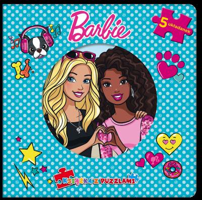 Barbie. Książka z puzzlami. Autor: Irena Brignull. SmakLiter.pl Okładka książki Barbie. Książka z puzzlami