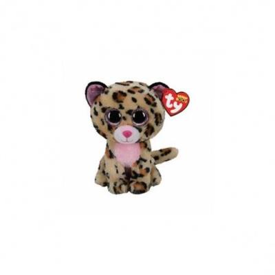 Opakowanie Beanie Boos Livvie - różowy leopard 24 cm