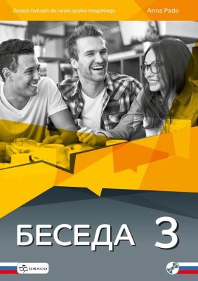 Okładka książki Beseda 3 zeszyt ćwiczeń DRACO