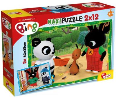 Opakowanie Bing - Puzzle Supermaxi 2x12