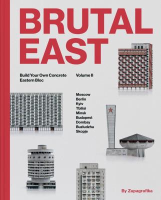 Brutal East II. Autor: Zupagrafika. SmakLiter.pl Okładka książki Brutal East II