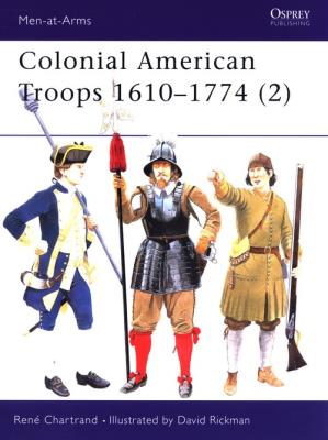 Okładka książki Colonial American Troops 1610-1774 (2)