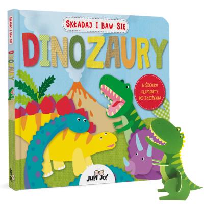 Okładka książki Dinozaury. Składaj i baw się