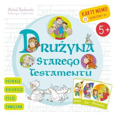 Drużyna Starego Testamentu. Autor: Michał Pawłowski. SmakLiter.pl Okładka książki Drużyna Starego Testamentu