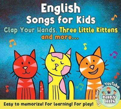 Okładka książki English Songs for Kids: Three Little Kittens